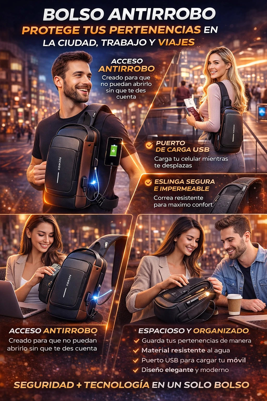 Bolso Antirobo Smart