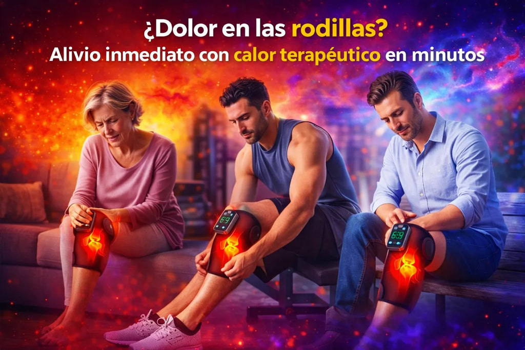 Rodillera Térmica Y De Masaje