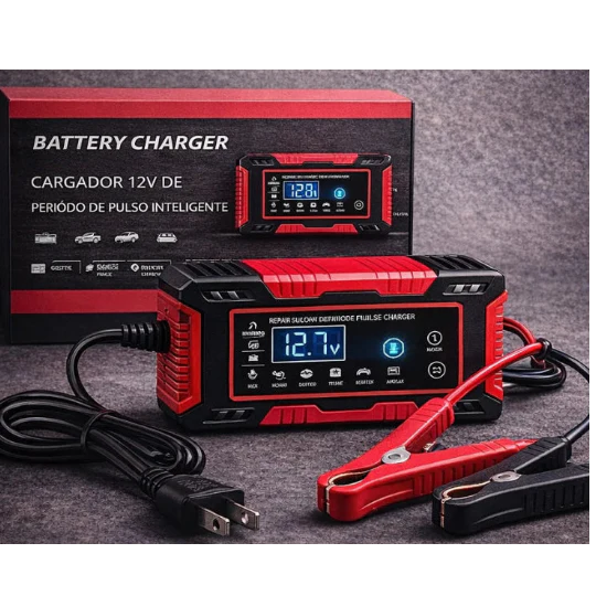 ideal para automóviles, motocicletas y equipos pequeños.