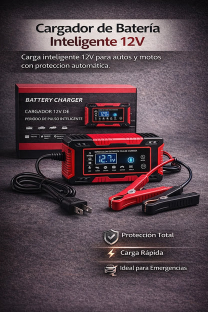 Cargador De Batería Inteligente 12v L