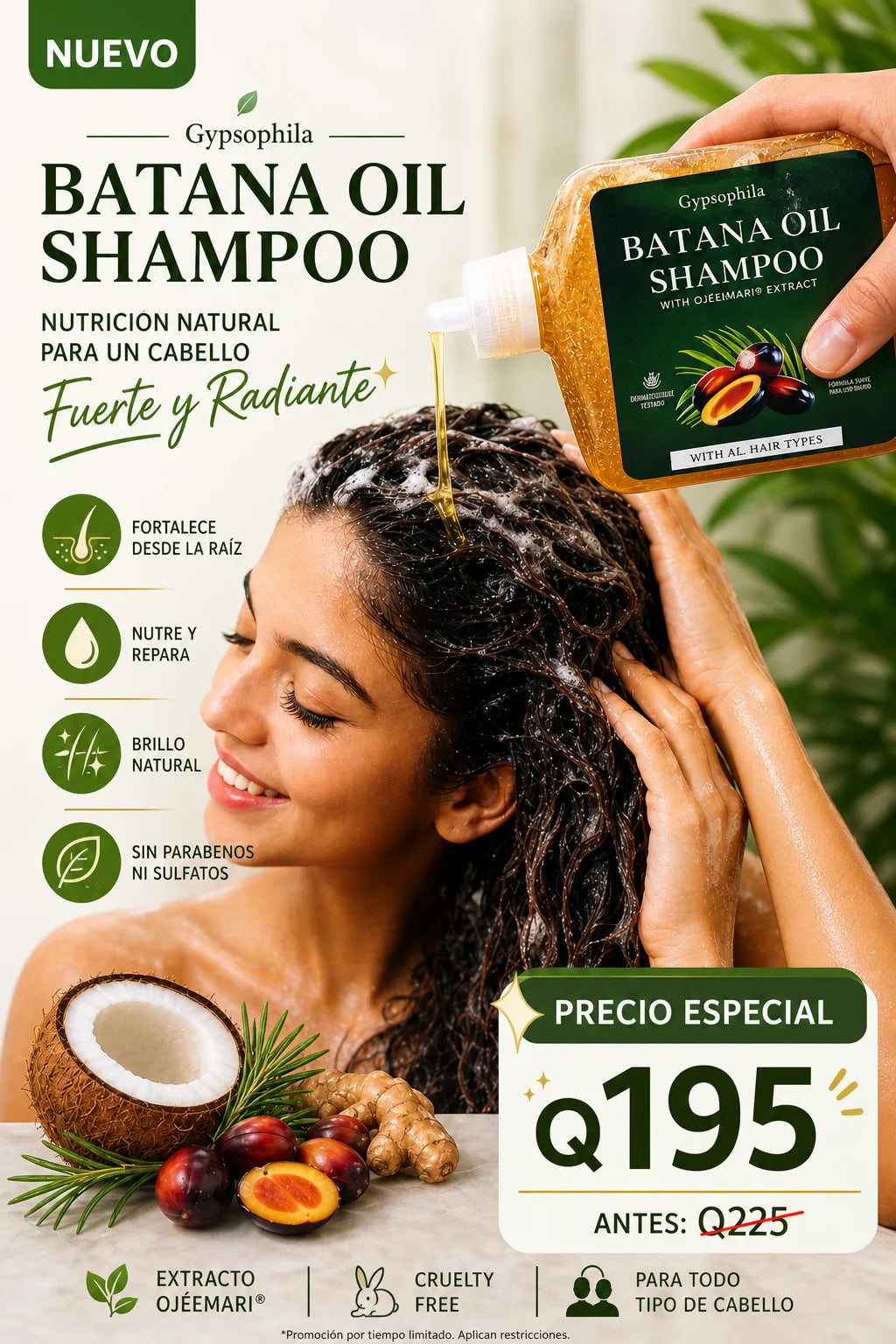 Shampoo Batana Oil