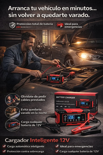 Cargador De Batería Inteligente 12v L