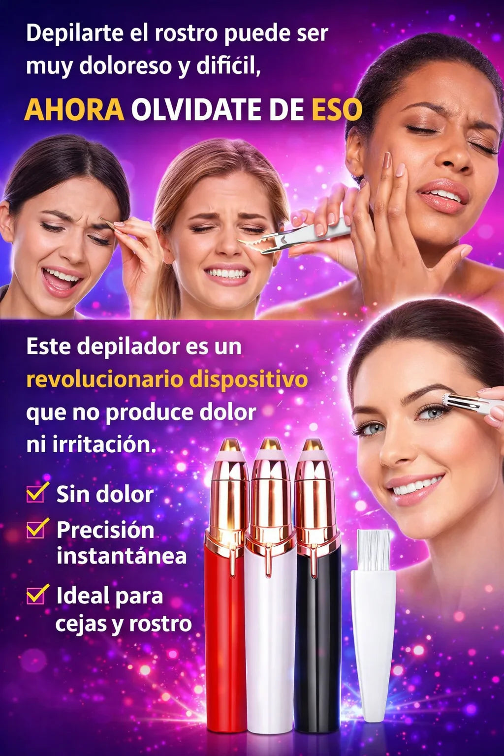 Depilador De Cejas Eléctrico