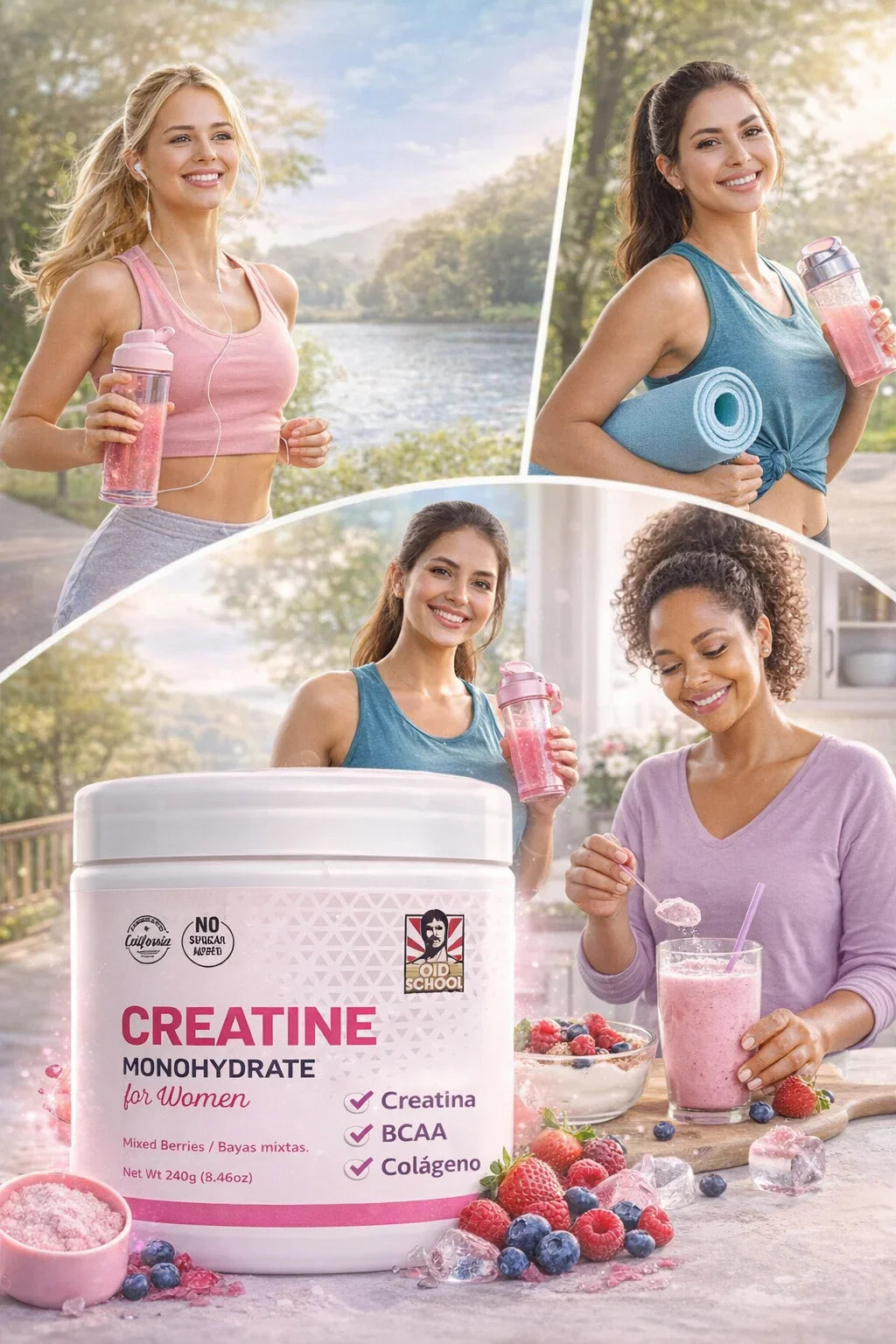 CREATINA PARA MUJERES X 240g